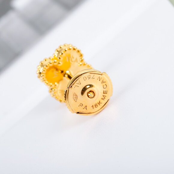 Van Cleef & Arpels small stud earrings. - Picture 5 of 5